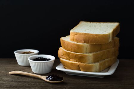 Bread_black background