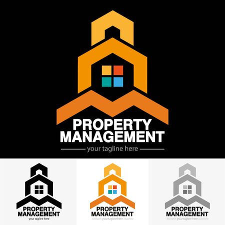 Vector abstract, property management symbol.のイラスト素材