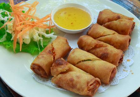 Fried spring rolls