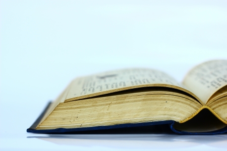 Book on the table.の写真素材