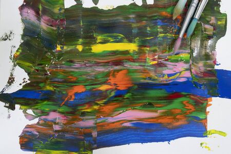 Abstract Grunge, Scraping the image into the background.の写真素材