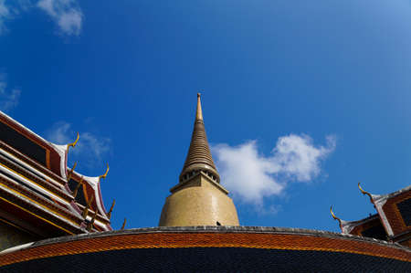 Wat Rajabopit Sathitmahasimaram Rajaworavihara ( Wat Rajabopit ) is situated between Fuang Nakhon Road and Usadang Road in Bangkok, Thailandの写真素材