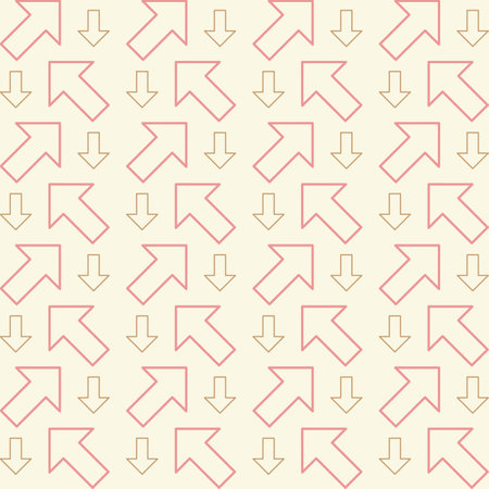 Seamless pattern with arrows. Abstract background. Vector illustration.のイラスト素材