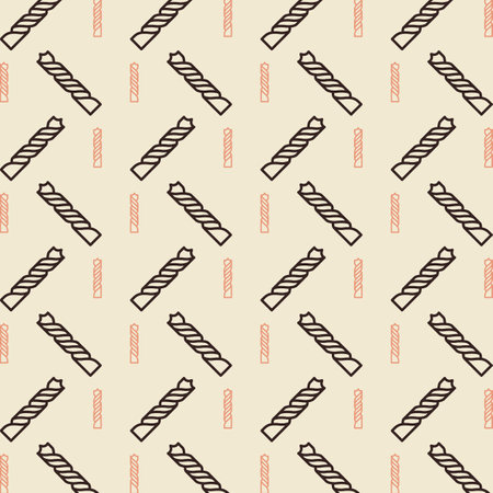 Seamless pattern with candy cane. Vector illustration. Background.のイラスト素材