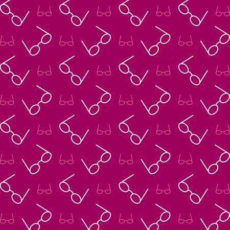 Glasses vector icon repeating pattern beautiful abstract illustration backgroundのイラスト素材