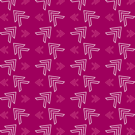 Seamless pattern with arrows. Modern stylish texture. Repeating geometric background.
