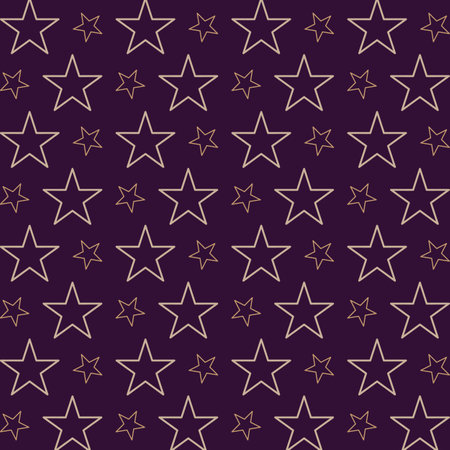 Stars beautiful repeating abstract pattern vector illustration backgroundのイラスト素材