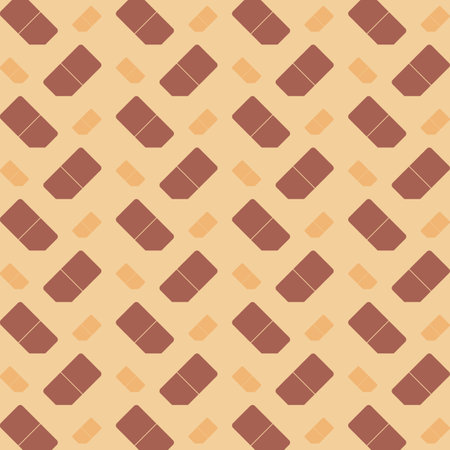 Seamless background pattern with a variety of multicolored squares.のイラスト素材