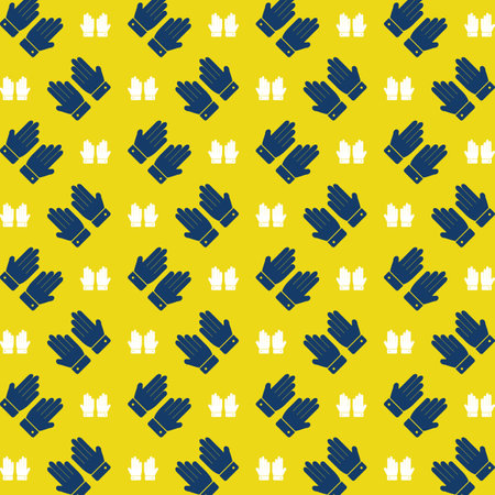 Hand gestures. Seamless pattern. Flat design. Vector illustration.のイラスト素材
