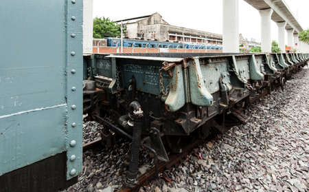 the old train.の写真素材
