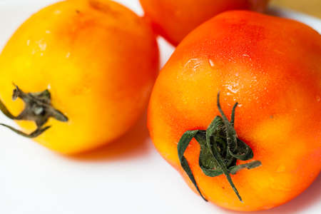 old tomato is not fresh.の写真素材