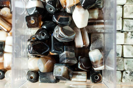 mixed beads for accessories made.の写真素材