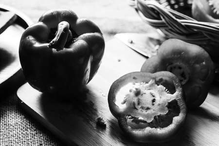 sweet pepperの写真素材