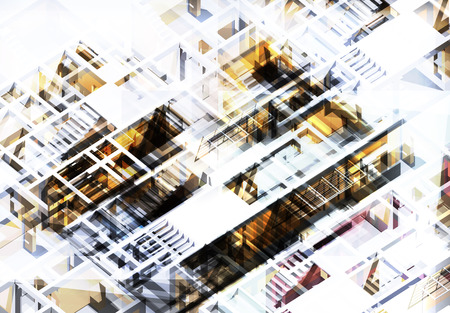 Architecture Abstract Background - Stock Imageの写真素材
