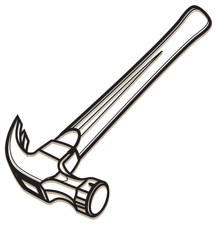 Construction Tool - Hammer - Illustrationのイラスト素材