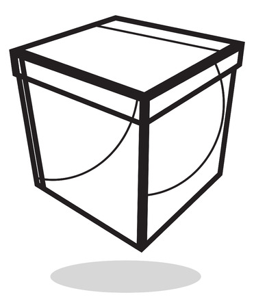 Pack of Boxes Illustration as EPS 10 Fileのイラスト素材