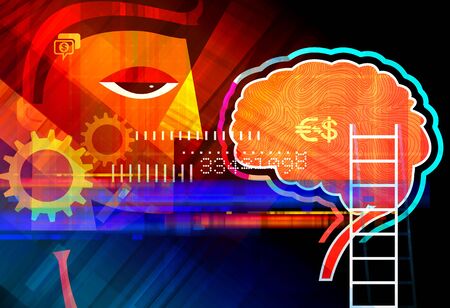 Business Planning Abstract - Illustration as  Fileの写真素材