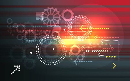 Gear Composition Abstract Background  illustration as   Fileのイラスト素材
