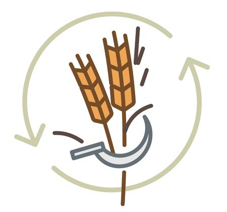 Agriculture Icon - Illustration Stock Icon as EPS 10 Fileのイラスト素材