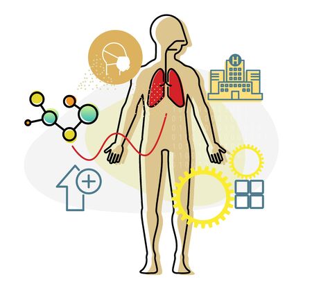 Disease Management Strategyのイラスト素材