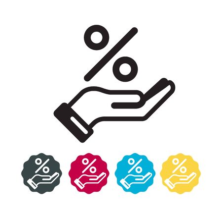 Government Policy for Economic Growth - Icon as EPS 10 Fileのイラスト素材