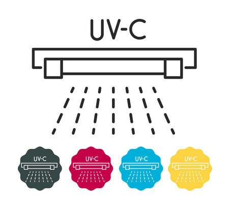 Anti-Microbial UVC Light Sanitationのイラスト素材