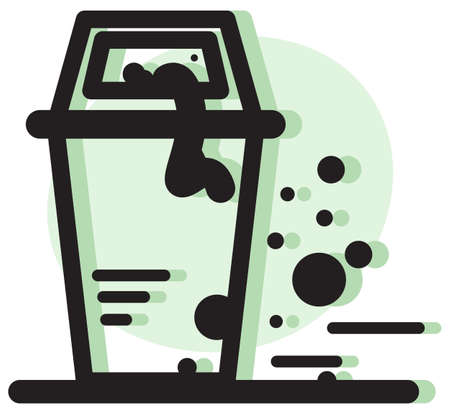 Waste Management Iconのイラスト素材