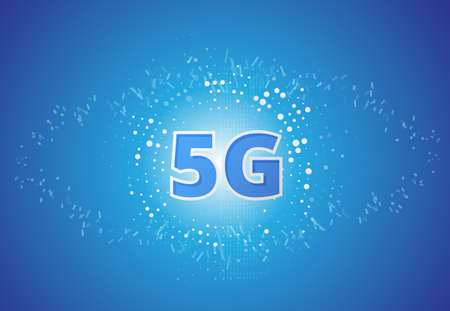 Looking for 5G Technology Symbol Abstract as EPS 10 File