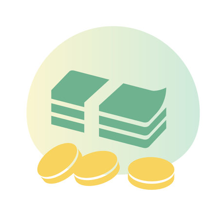Icon - Money Bundle as EPS 10 Fileのイラスト素材