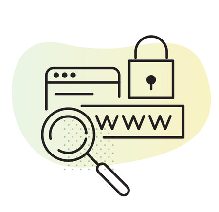 Computer System Fraud - Phishing - Account Access - stock Icon as EPS 10 Fileのイラスト素材