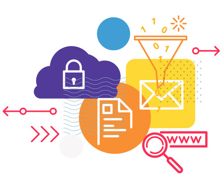Art of Business Communication - Concept Icon as EPS 10 Fileのイラスト素材