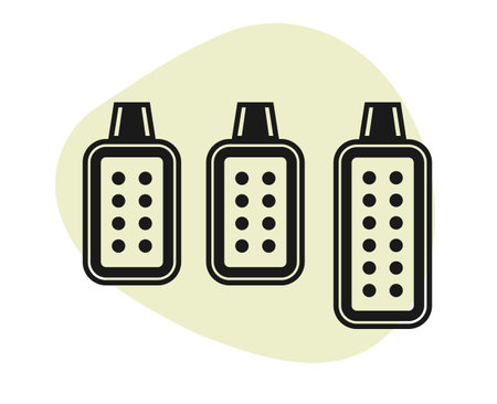 Car Clutch Brake Accelerator Pedal Icon as EPS 10 Fileのイラスト素材