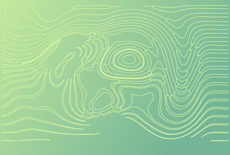 Abstract Contour Line Pattern Background as EPS 10 Fileのイラスト素材