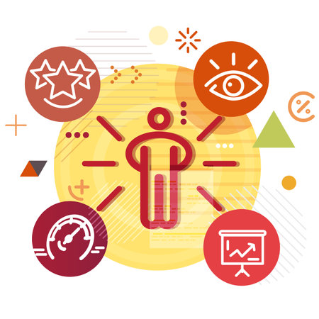 Human Resource - Employee Performance - Illustration as EPS 10 Fileのイラスト素材