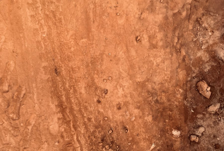 Red Mud Grunge Texture Background as JPG File