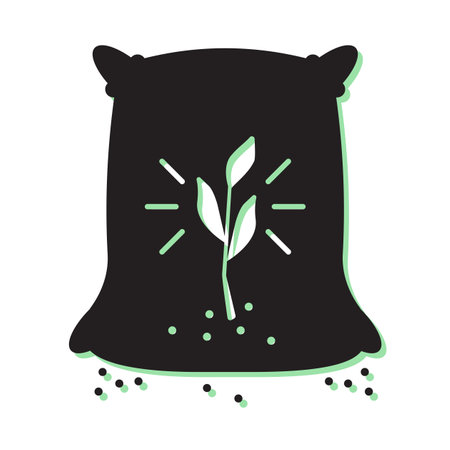 Fertilizer Bag Icon as EPS 10 Fileのイラスト素材