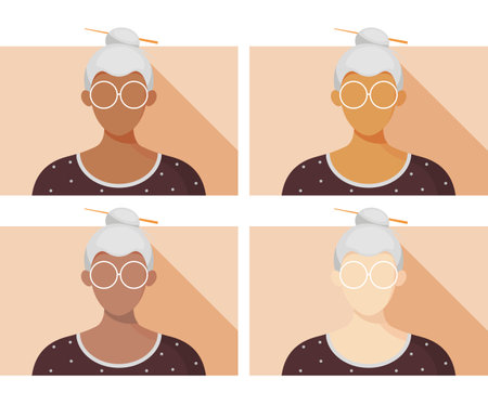 User Avatar Illustration - EPS 10 Fileのイラスト素材