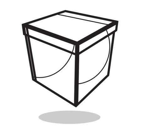 Gift Pack Box - Stock Illustration as EPS 10 Fileのイラスト素材
