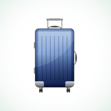 Travel Bag - Stroller Luggage - Icon as EPS 10 Fileのイラスト素材