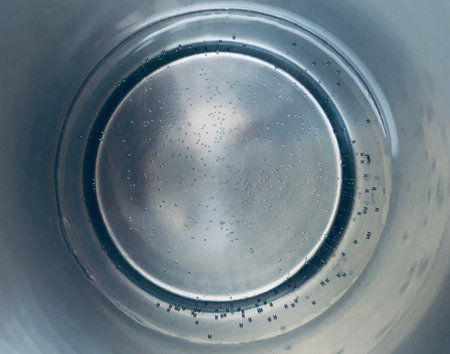 Abstract droplets pattern in round background- Stock Image as JPG Fileの写真素材