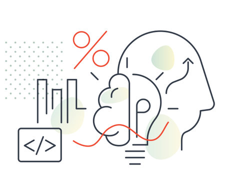 Creative Development and Innovative Idea - Illustration as EPS 10 Fileのイラスト素材