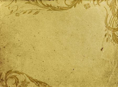 grunge floral background with space for textの写真素材