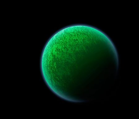 green planetの写真素材