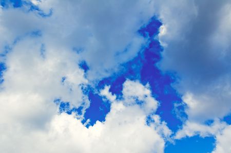 cloudy sky backgroundの写真素材
