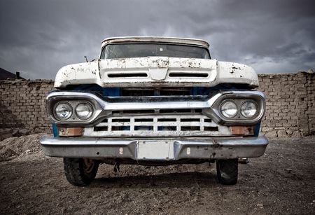 image of a vintage carの写真素材