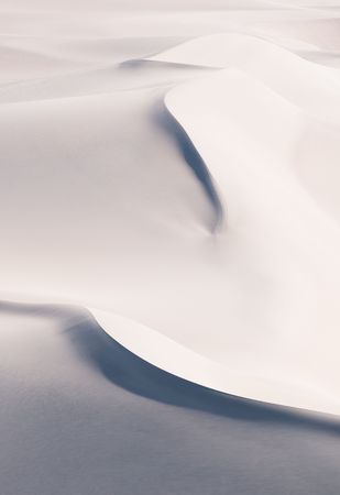 highly detailed texture of sand dunesの写真素材