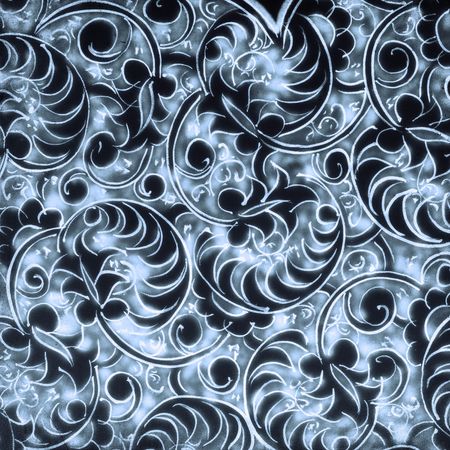 highly detailed grunge floral background