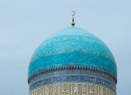 Dome of mosque, Bukhara, Uzbekistanの写真素材