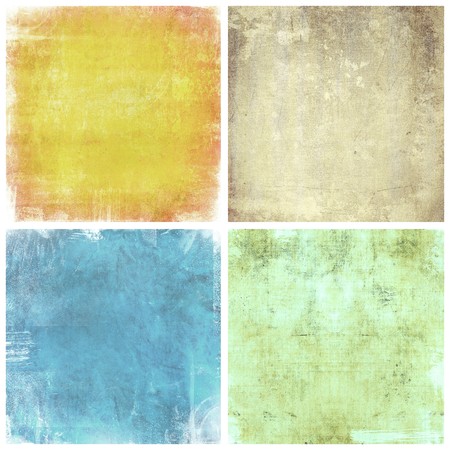 set of grunge backgrounds with space for text or imageの写真素材