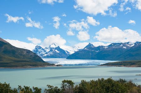 Perito Moreno Glacier, Patagonia, Argentinaの写真素材